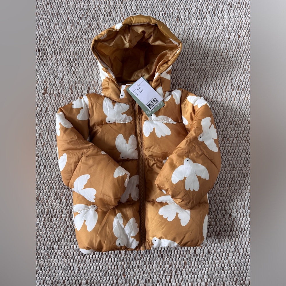HM BIRDS PUFFER COAT